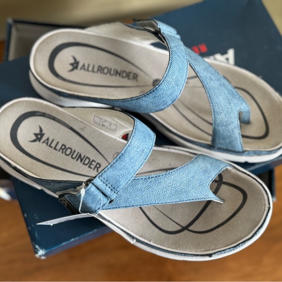 Mephisto Allrounder Tokara jeans brand new sandals shoes zero 39 - Picture 4 of 5